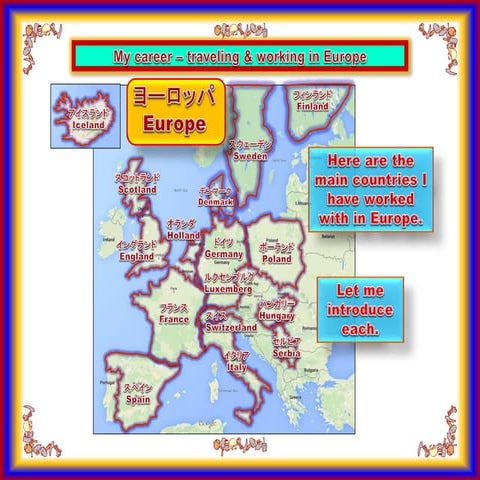 Traveling & Working in Europe