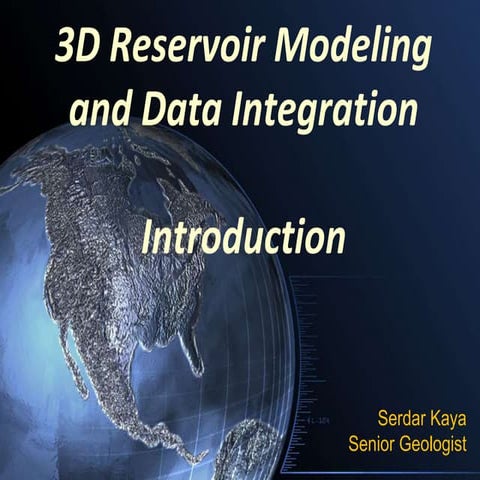 01 4 introduction of geological modeling