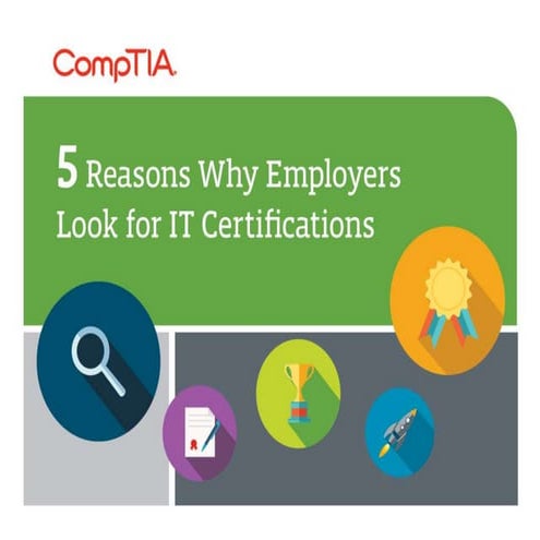 5 Reasons Why Employers Look For It Certifications Pptx