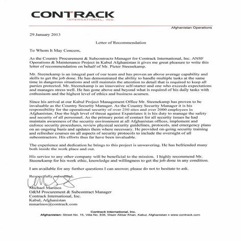 LOR Pieter Steenekamp_29Jan13-1