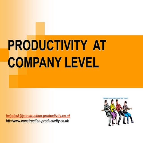 018 company productivity