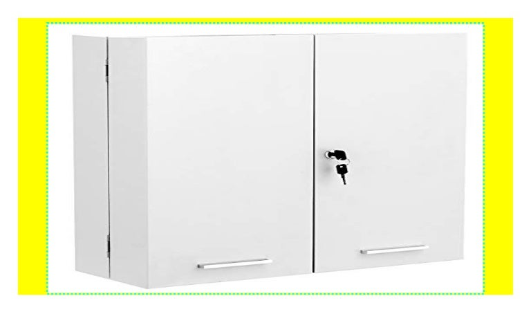 COSTWAY Medizinschrank Medikamentenschrank Hausapotheke Arzneischran…