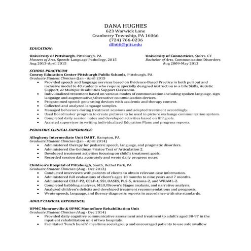 CF Resume- Updated | PDF