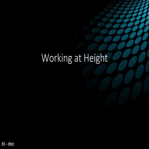 Materi Keselamatan dan Kesehatan Kerja Bekerja di ketinggian(WAH).pptx