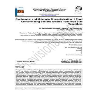 Ali Molecular Biology Journal final