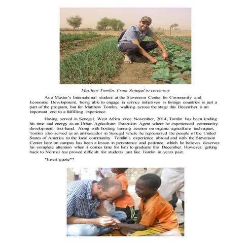 Matthew Tomlin story