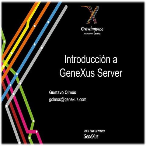 Introducción a GeneXus Server 