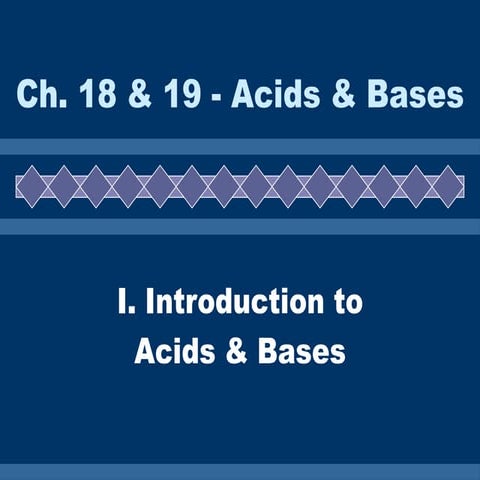 Acids & Bases