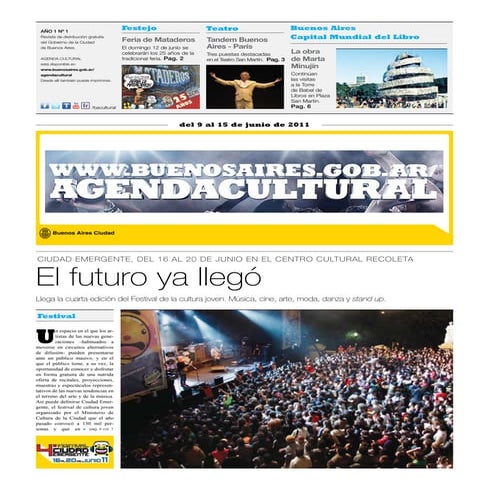 Suplemento Agenda Cultural 1