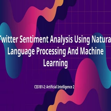 App Sentiment Analysis Using Nlp Ml Pptx