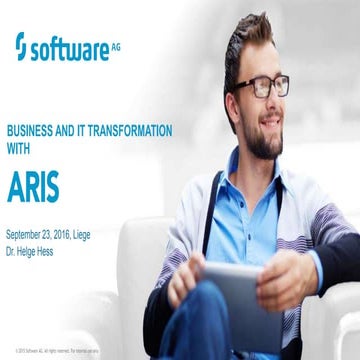 ARIS Roadmap: Business and IT transformation with ARIS