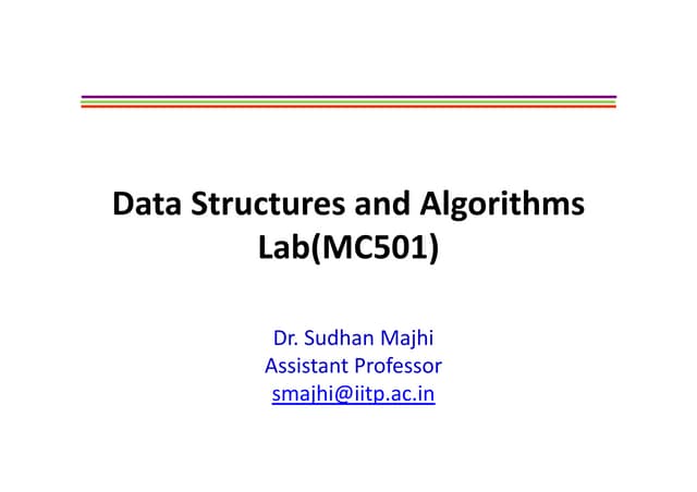 Introduction to Data Structure 