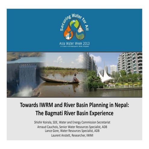 Towards IWRM and River Basin Planning in Nepal | PDF