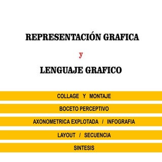 Representación gráfica y lenguaje g...