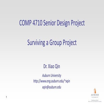 Surviving a group project