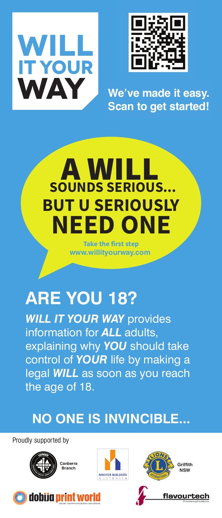 Will It Your Way Flyer 2015