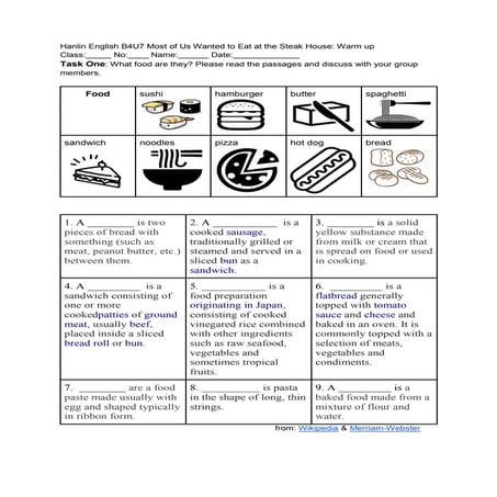 Hanlin English 01 b4 u7warmup