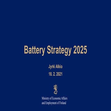 BATTERY RECYCLING IN GERMANY – STATUS QUO AND CURRENT DEVELOPMENTS | PDF
