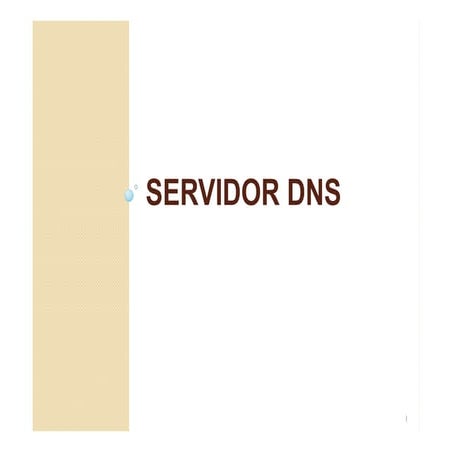 Servidor DNS- BIND