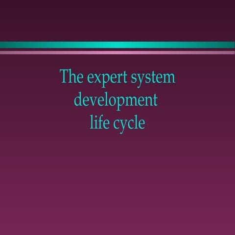 Artificial Intelligence: The Nine Phases of the Expert System ...