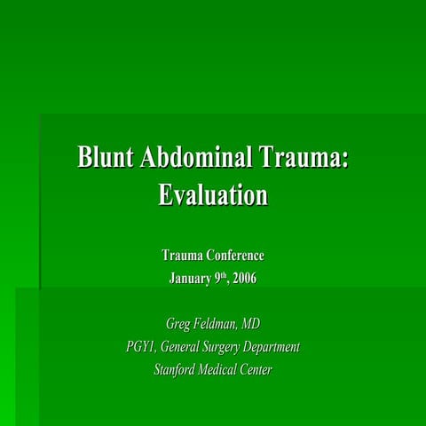 01 blunt abdominal trauma