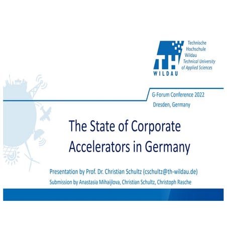 State of Corporate Accelerators in Germany