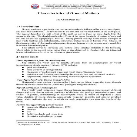 01 characteristics ofgroundmotions