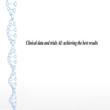 Clinical Data and AI