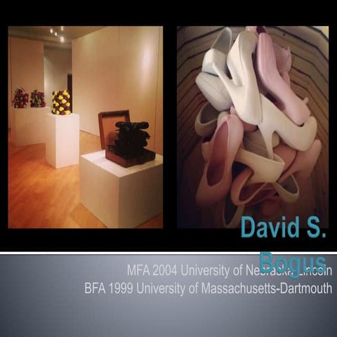 2015 NCECA Emerging Artist - David Bogus 