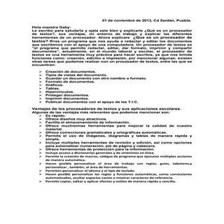 01 de noviembre de 2013