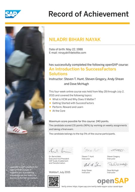 Certificate in project management | PDF