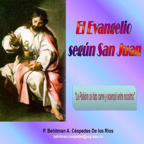 La Escuela Joánica Evangelio Parte I