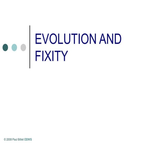 01 evolutionfixity