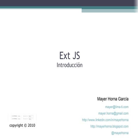 01 Ext Js   Introduccion