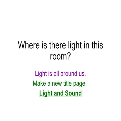 01 how does light travel