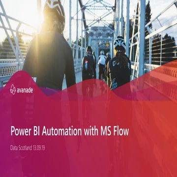 Data:Scotland 2019: Power BI Automation with MS Flow