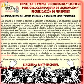 IMPORTANTE LOGRO DE SINDESENA Y UN ...