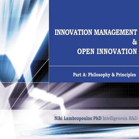 Introduction to Innovation Philosophy - Day1a-intro1