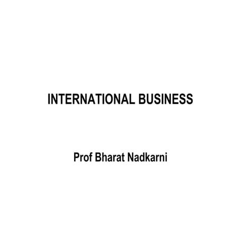 01 int biz.theories session 1, 2 & 3