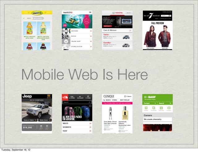 01 Mobile Web Introduction