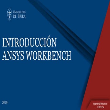 01 Laboratorio de introducción a ANSYS Workbench | PDF