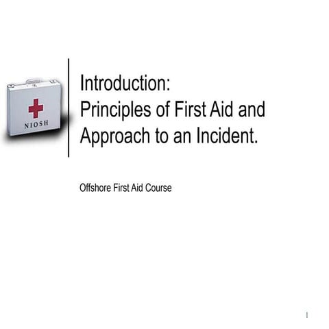 Introduction to First Aid | PPT