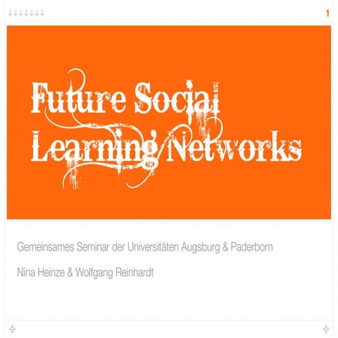 Introduction to Future Social Learning Networks