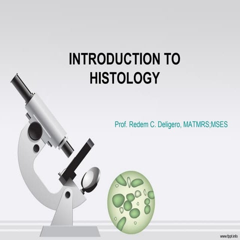 Introduction to Histology