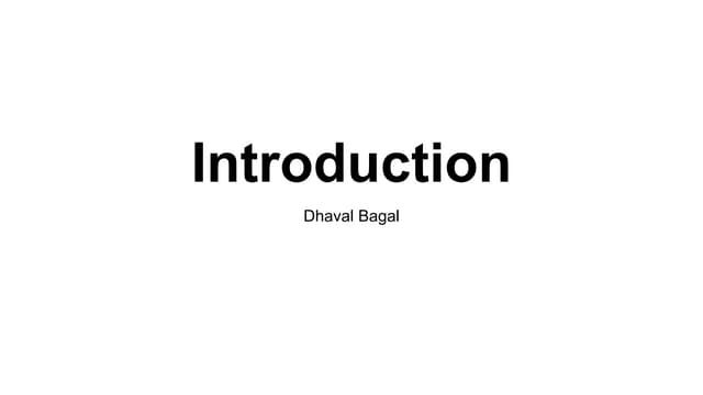 Computer Organization and Architecture Overview