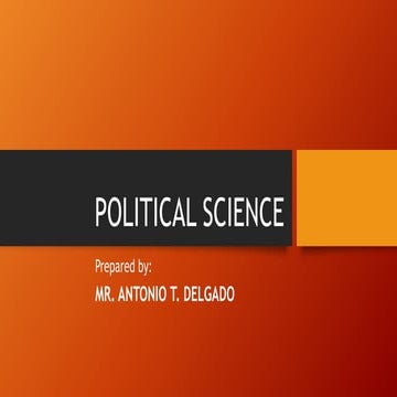 Introduction to Political Science