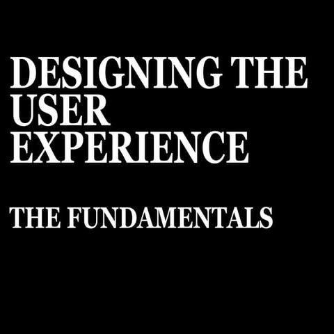 01 Introduction to User Experience Design