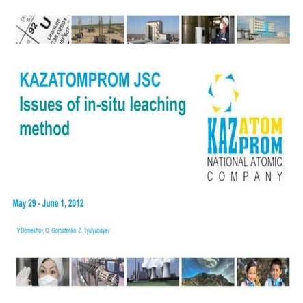 01 issues of in situ leach method gorbatenko | PPT | Free Download