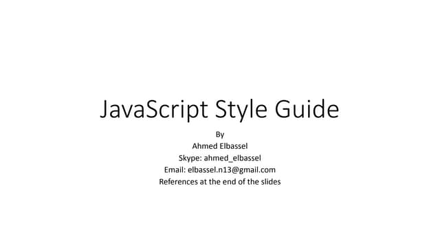 Airbnb Java Script style guide