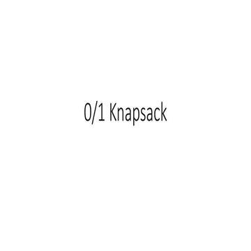 01 knapsack_Data Structures and Algorithms.pptx